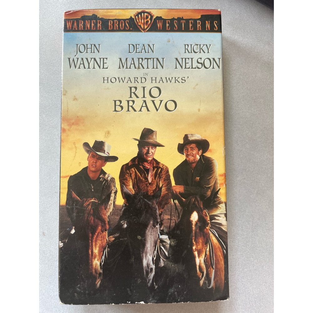 Warner Bros. Rio Bravo VHS Tape